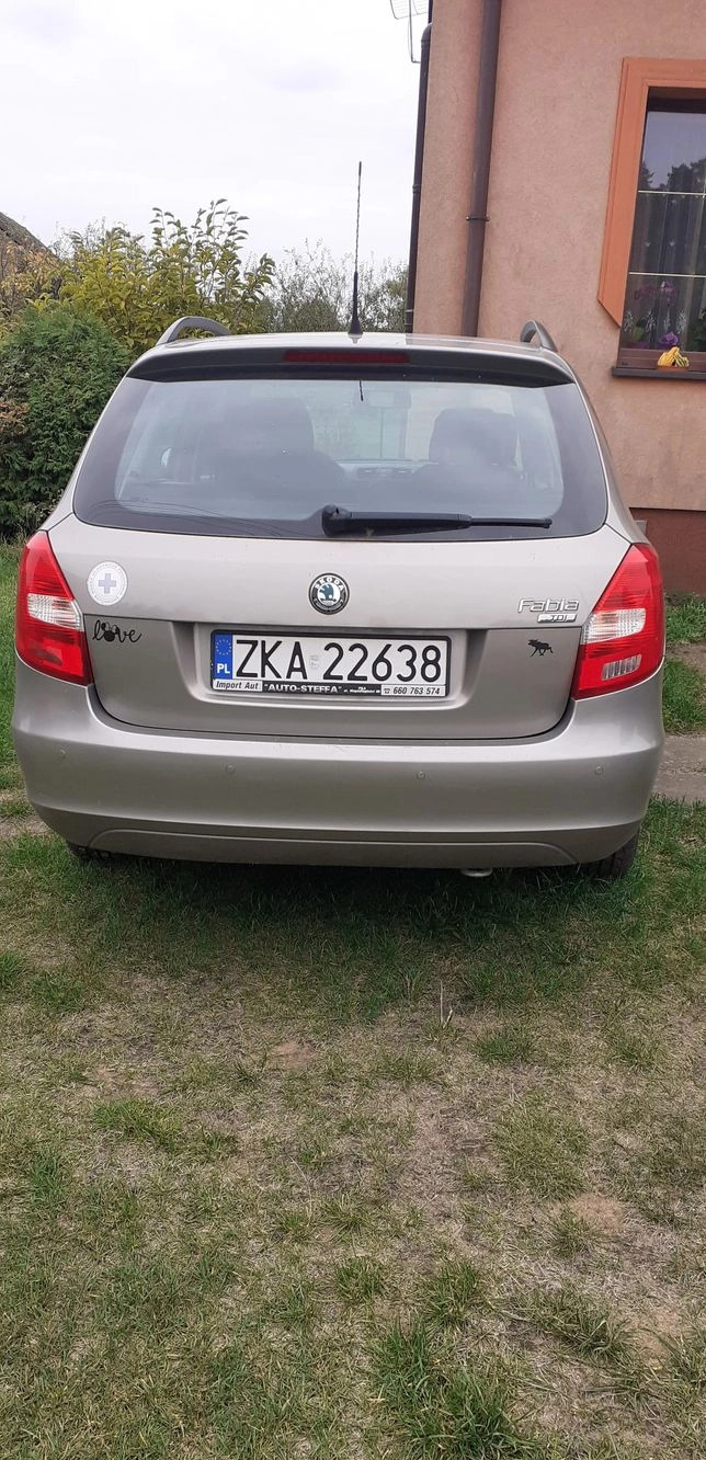 Skoda Fabia cena 11000 przebieg: 183000, rok produkcji 2010 z Złotów małe 56